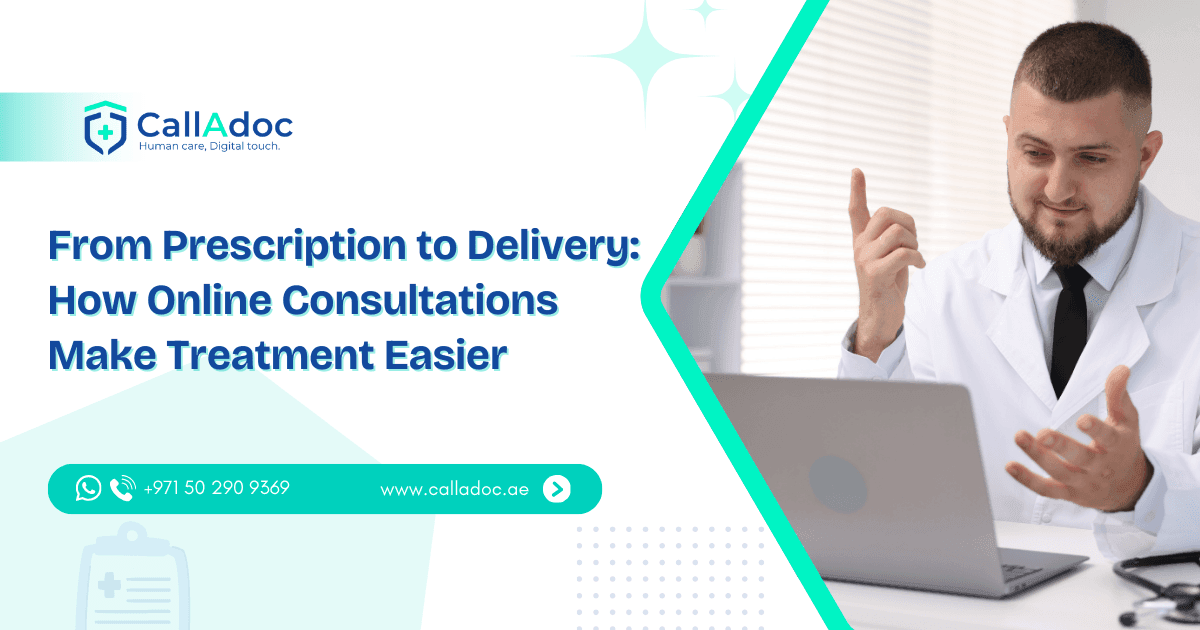 From Prescription to Delivery: How Online Consultations Make Treatment Easier