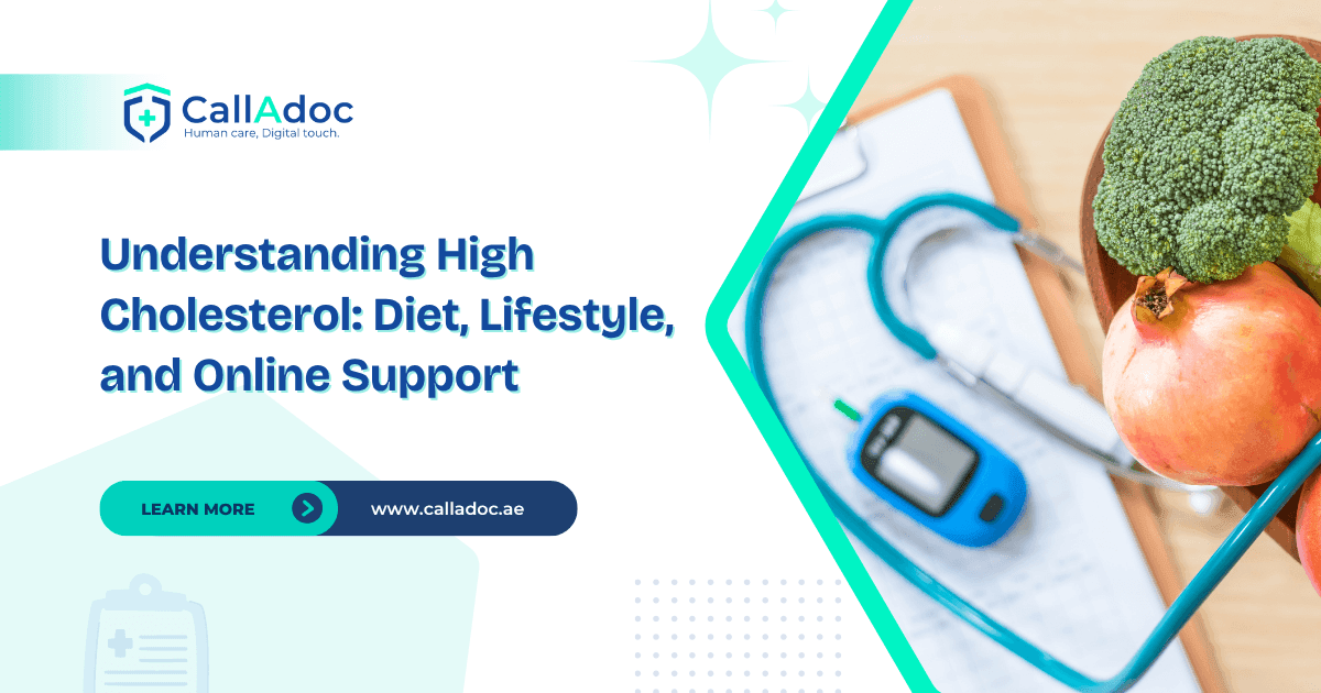 Understanding High Cholesterol: Diet, Lifestyle, and Online Support