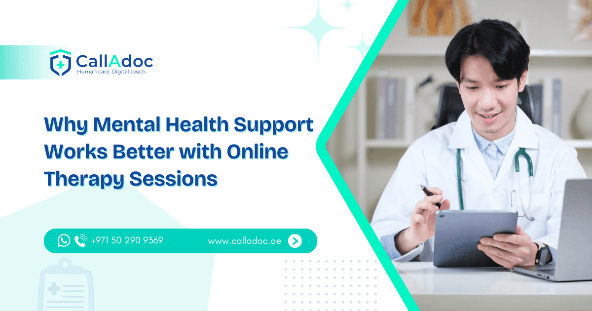 Why Mental Health Support Works Better with Online Therapy Sessions